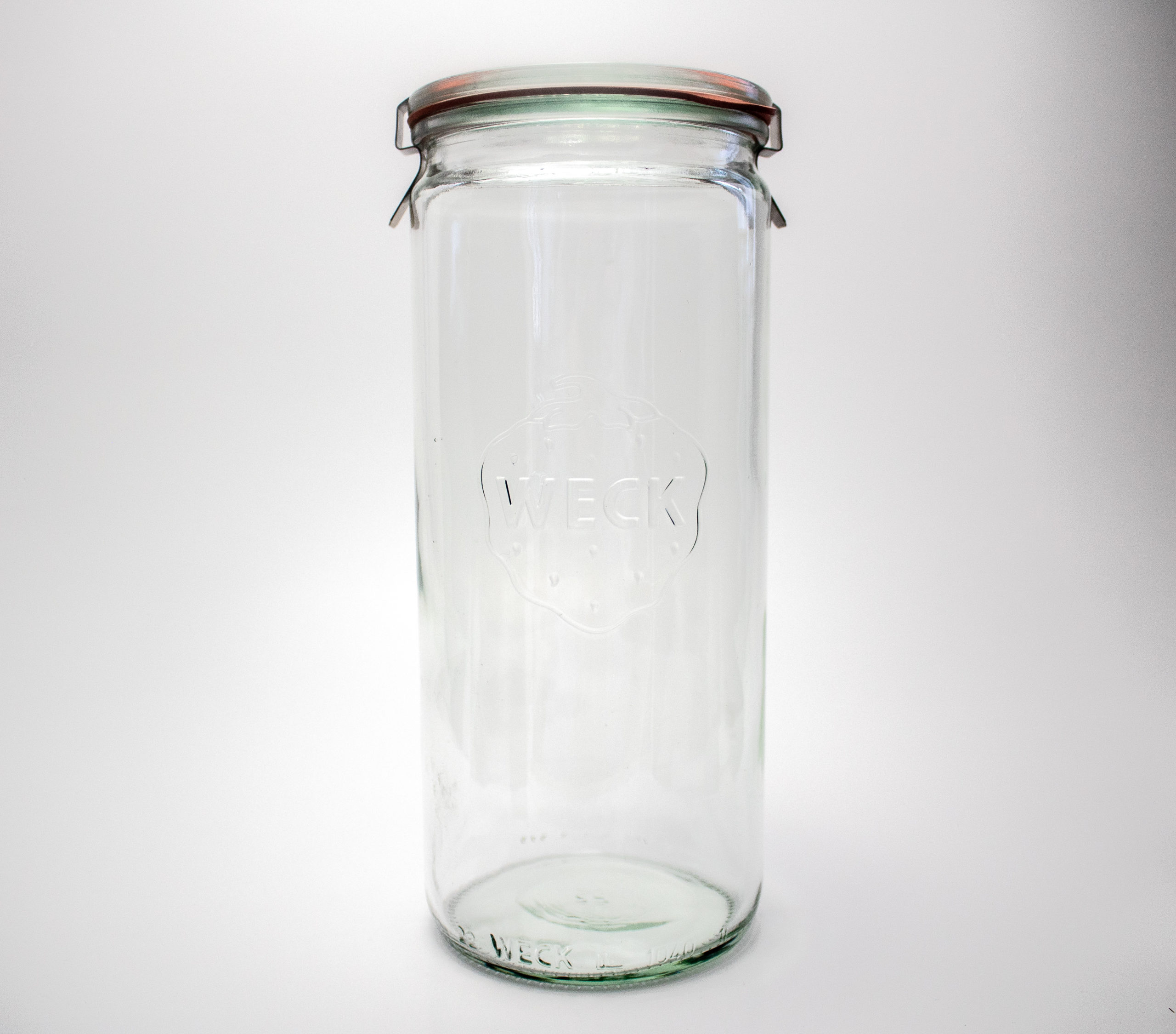 Set of 3 Glass Jar with Lid (1 Liter)