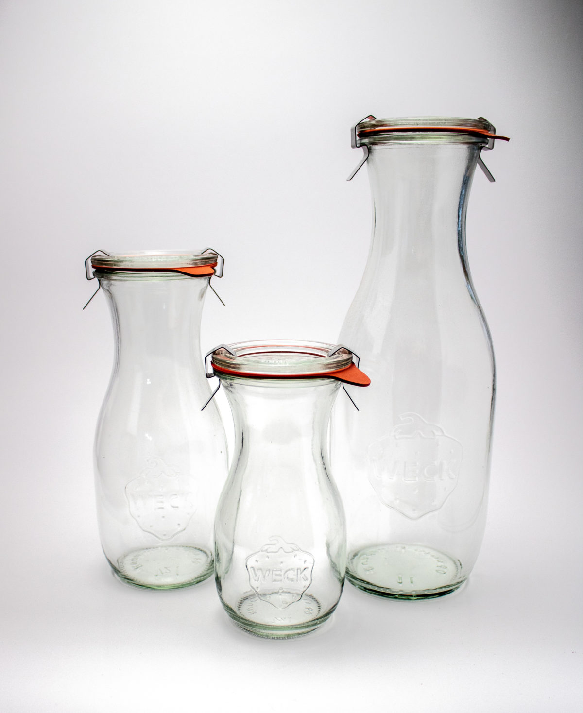 Juice Jar Combo Pack (1 of each) Weck Jars