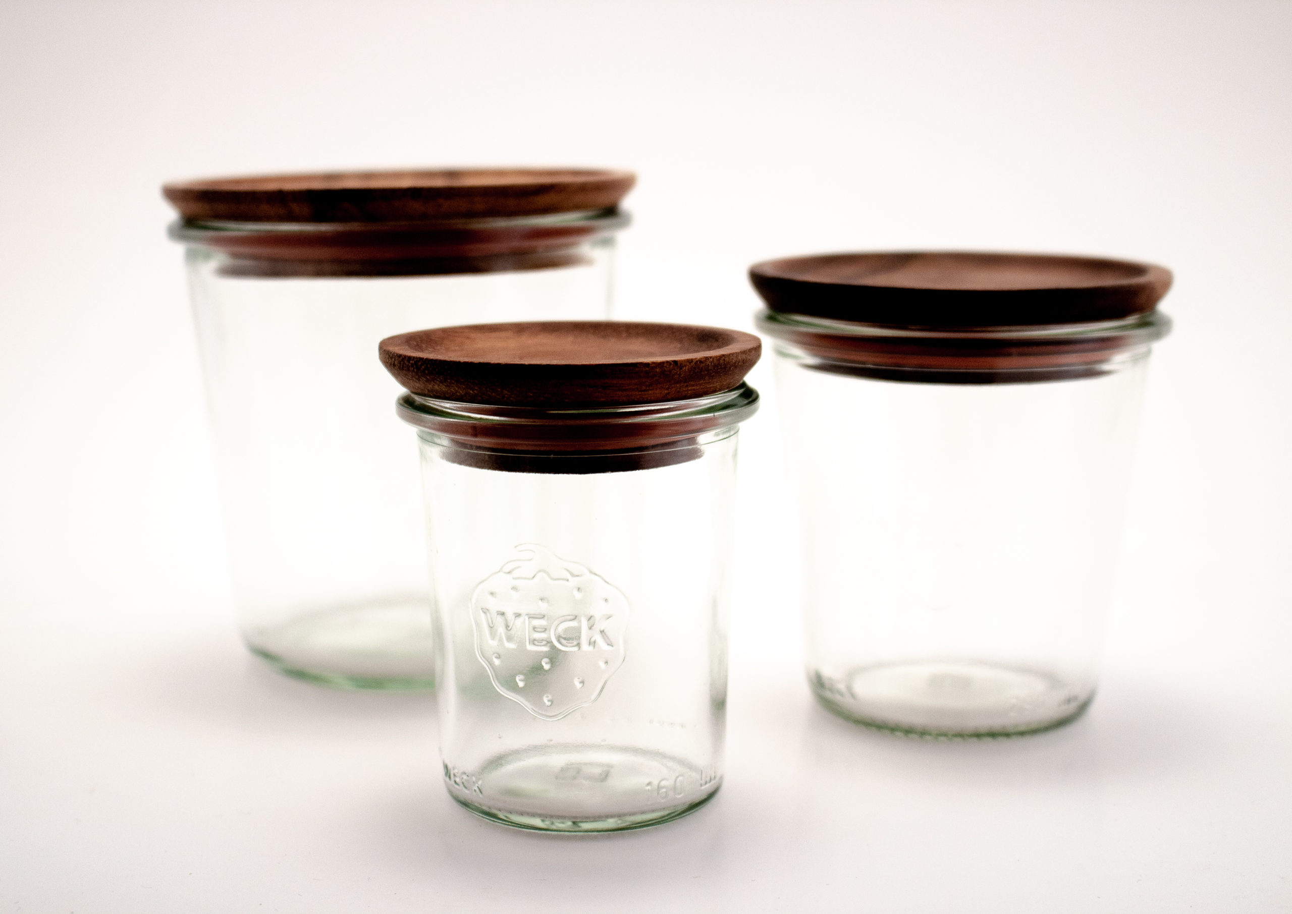 768 - Small Quadro Jar (Set of 6) - Weck Jars